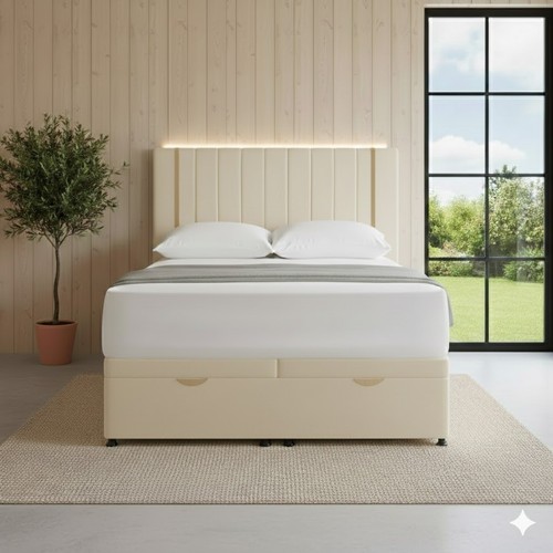Luxury ottoman bed - ottoman,
