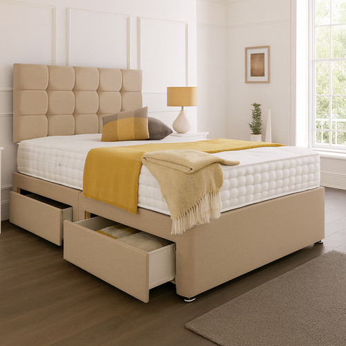 Luxury cream beige - beige, divan
