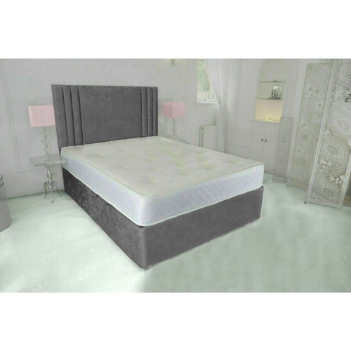 Crushed velvet divan - crushed, base