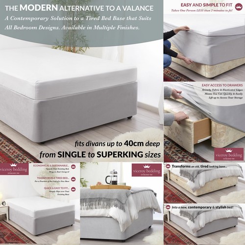 Luxury faux suede divan - luxury, bed