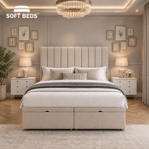 Ottoman divan bed - bed, plush
