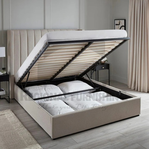 Luxury ottoman winged bed - luxury,