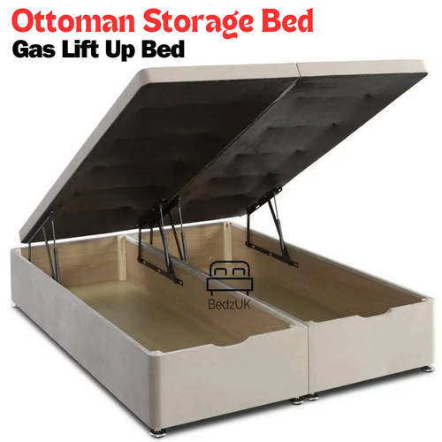 Ottoman storage bed - ottoman,