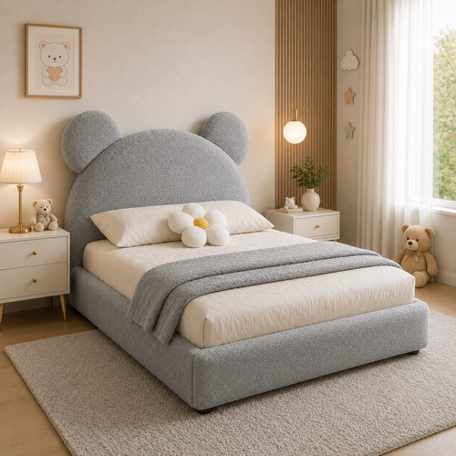 New single divan bed - divan, plush