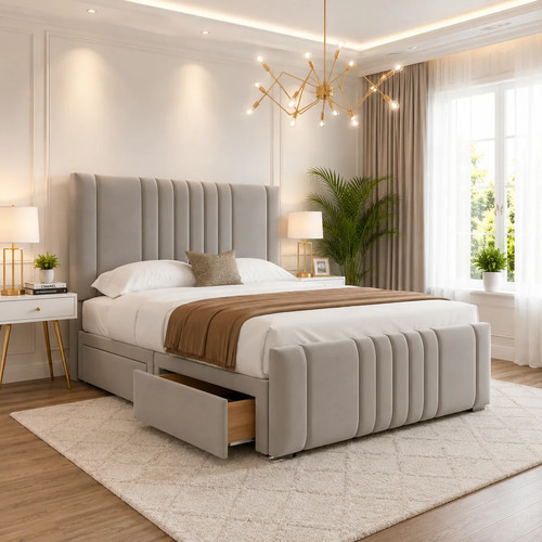 Luxury linestyle divan bed - luxury,