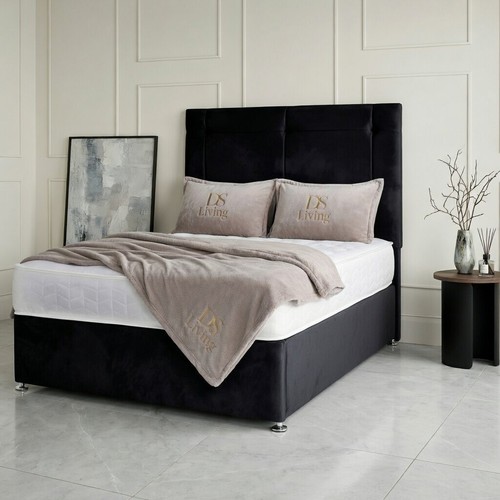 Kingsley upholstered divan bed - upholstered,