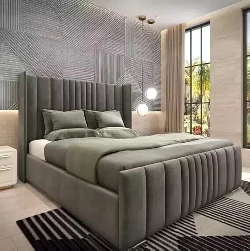 Ottoman bed winged - ottoman, plush