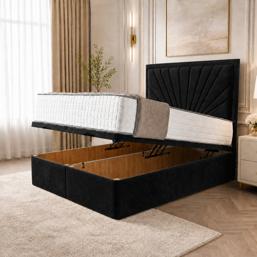 Ottoman divan bed plush - ottoman,